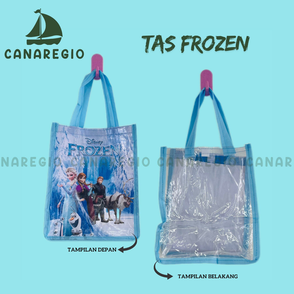 

Tas Frozen / Tas Ultah Anak / Tas Hampers Anak / Tas Bingkisan Ulang Tahun