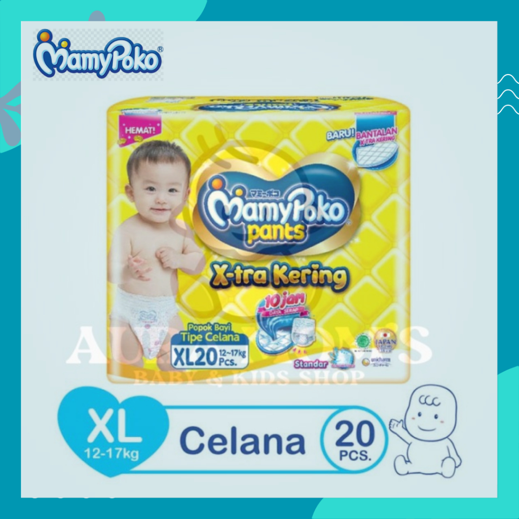 MAMYPOKO - PANTS XTRA KERING XL20 | PAMPERS