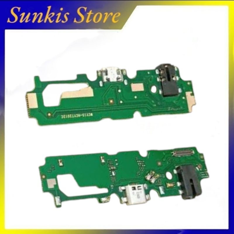 Konektor Charger Vivo Y12  Y15 Non IC Papan Cas + Mic Board Charger
