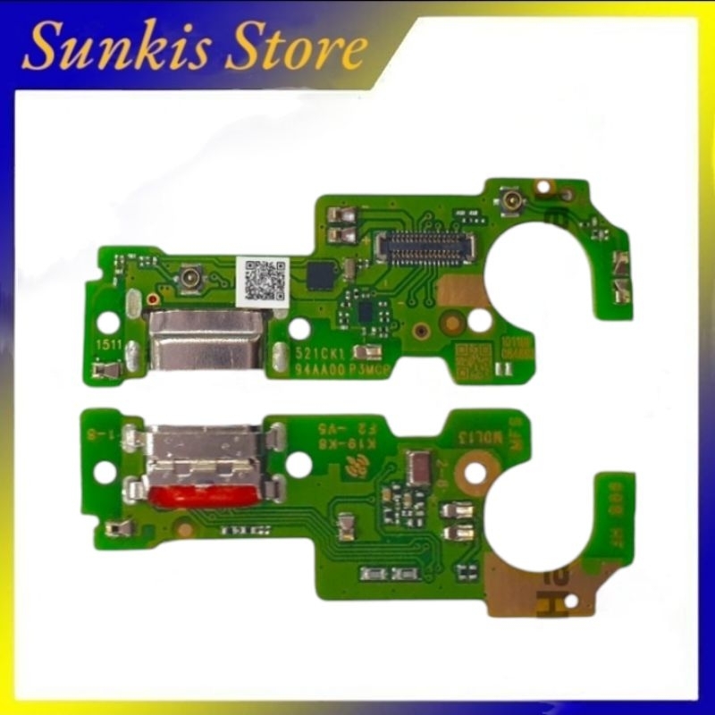 Konektor Charger Xiaomi Redmi Note 10 5 G Plus IC Papan Cas+ Mic Board Charger