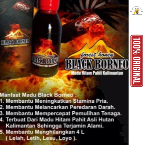 

MADU BLACK BORNEO - EXSTRA JANTAN madu hitam pait Asli kalimantan