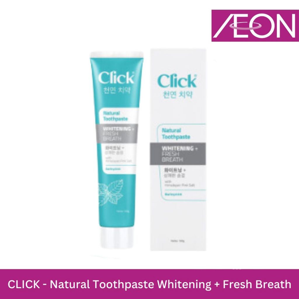 CLICK - Natural Toothpaste Whitening + Fresh Breath