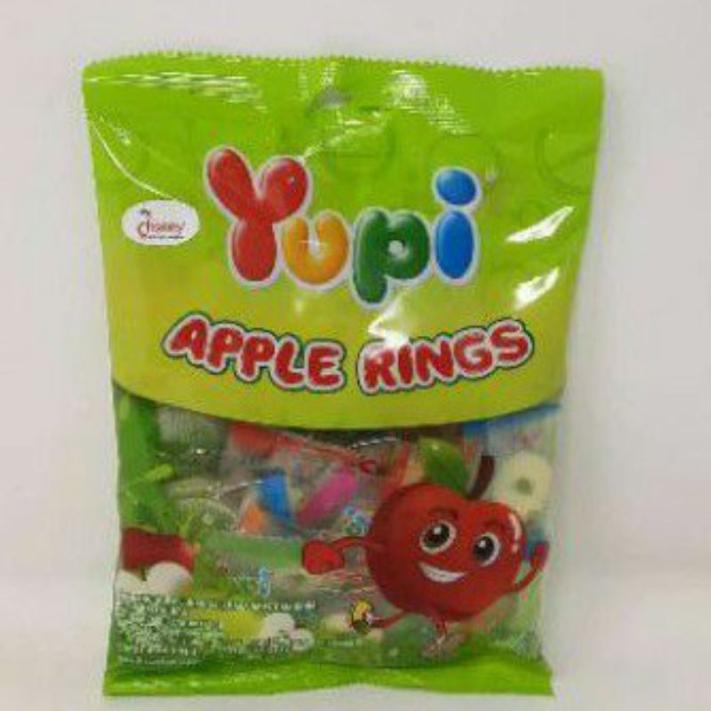 

YUPI APPLE RINGS 45 GRAM