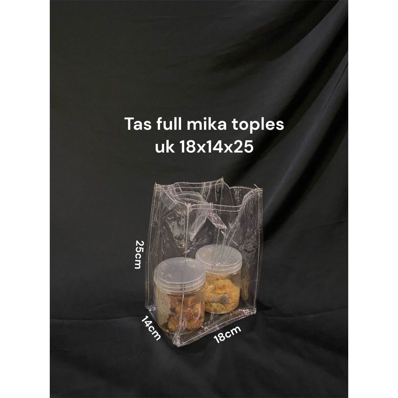 

Tas full mika toples uk 18x14x25 (isi 12pcs)