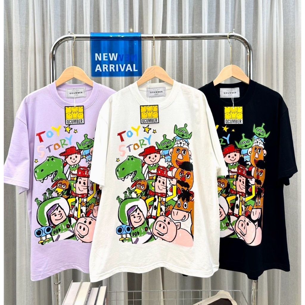 ATASAN WANITA QCUMBER TEE - TOYSTORY