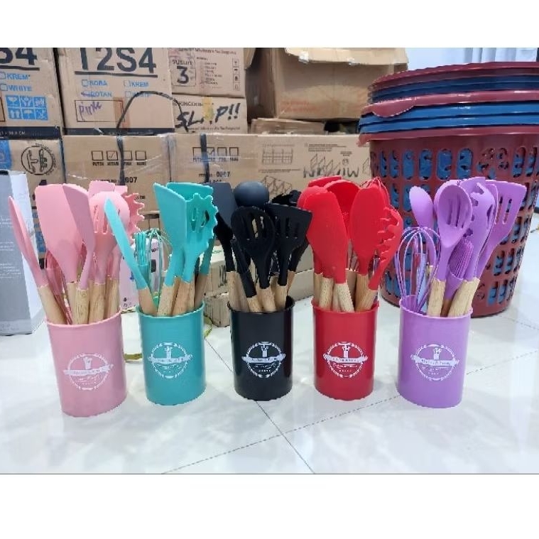 Spatula Set Silikon / Spatula silicon set