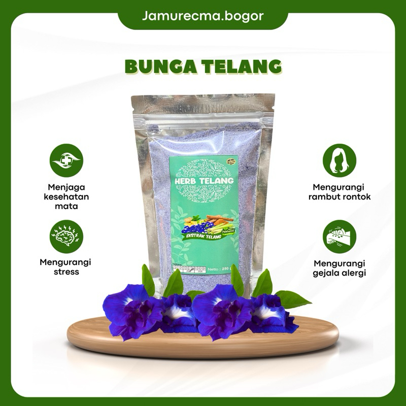 

RECMA Ekstrak Bunga Telang 250gr