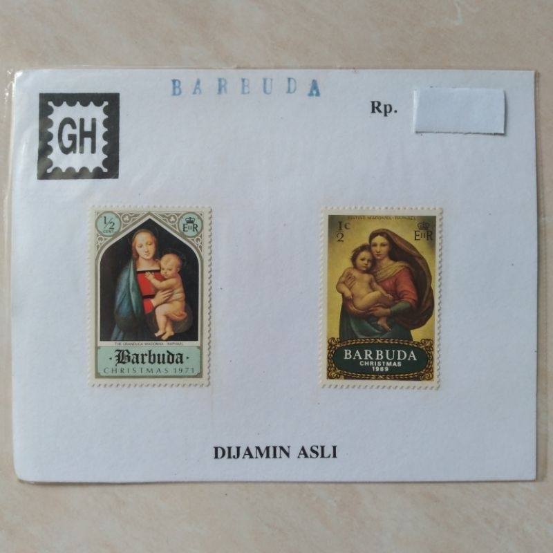 

Prangko Perangko Jadul Barbuda 1971 1969 Mint Set 2 Pcs Folder - YN1763