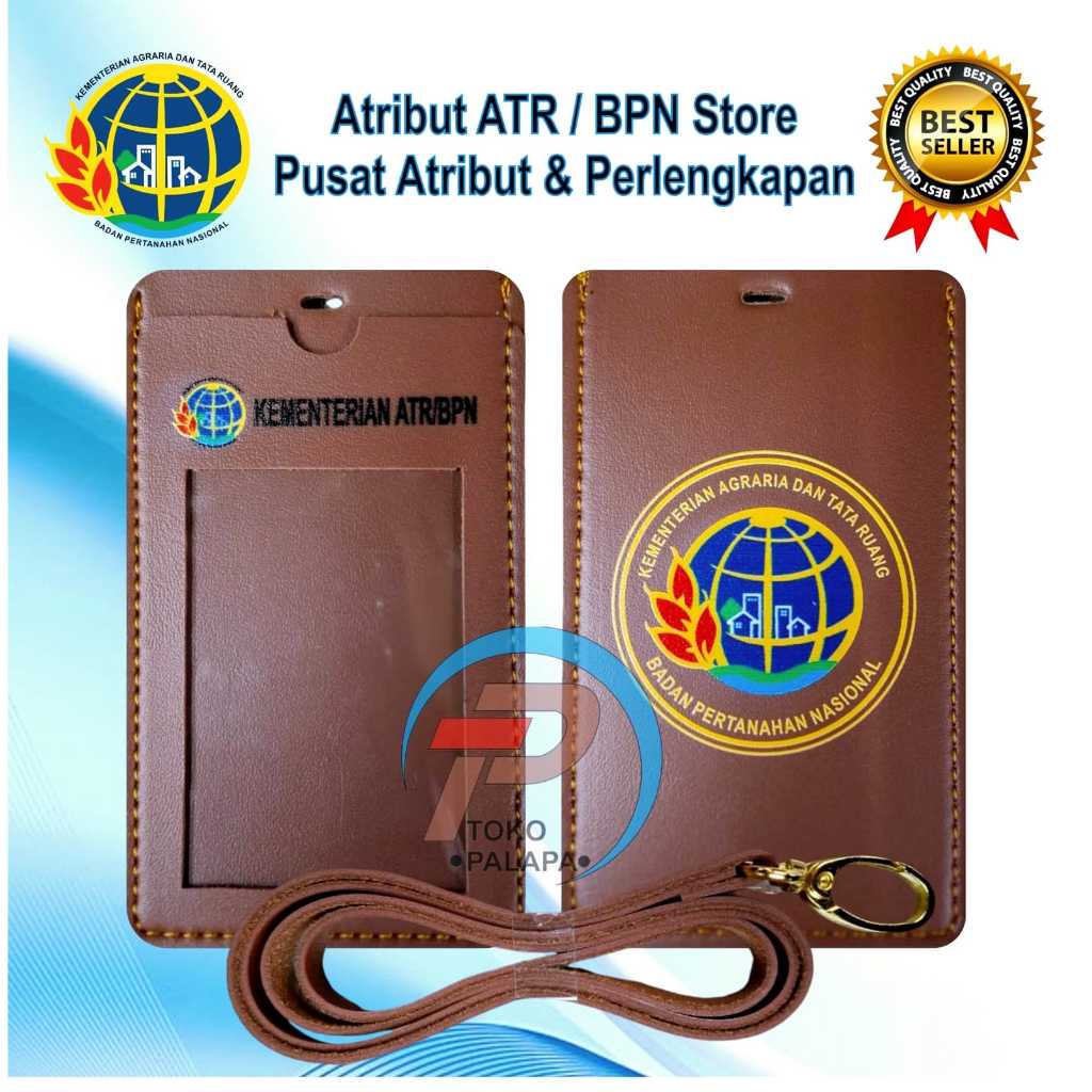 

Id Card Kulit BPN Logo Hitam Full Colour