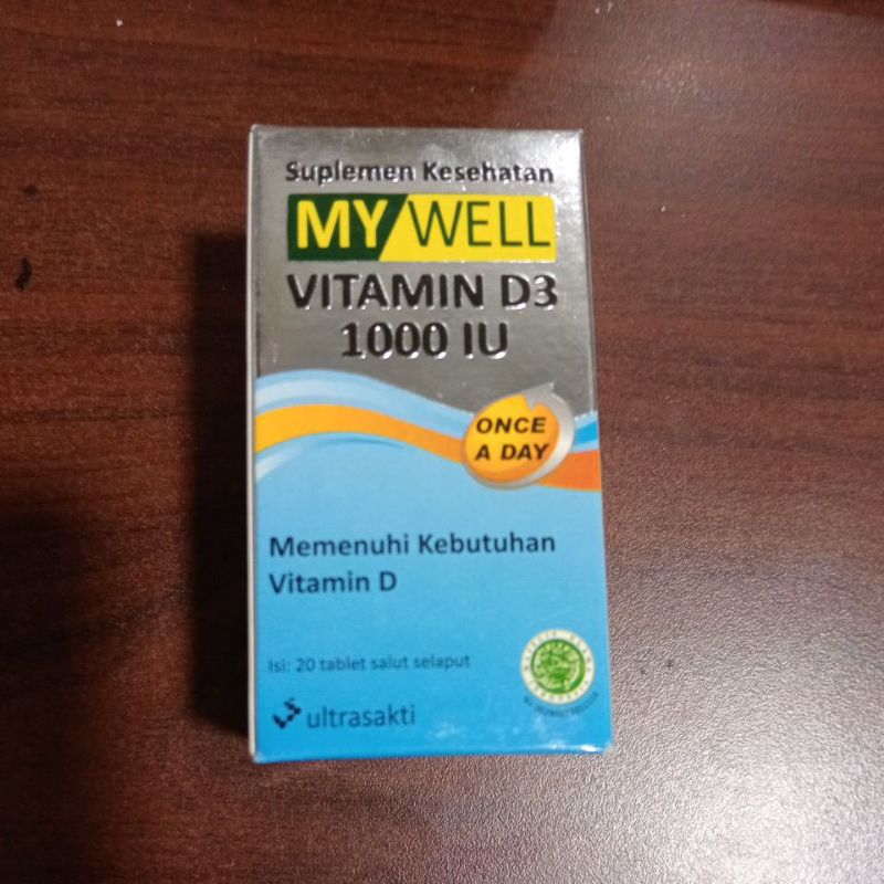 MY WELL VITAMIN D3 1000IU