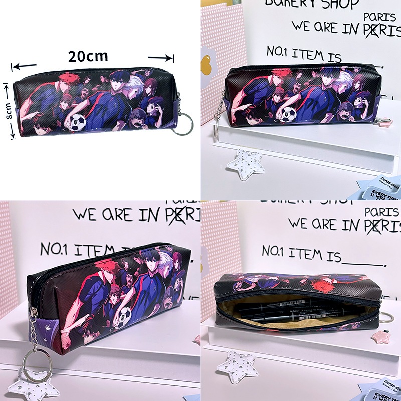 Pensil case / tempat pensil /kotak pensil anime blue lock
