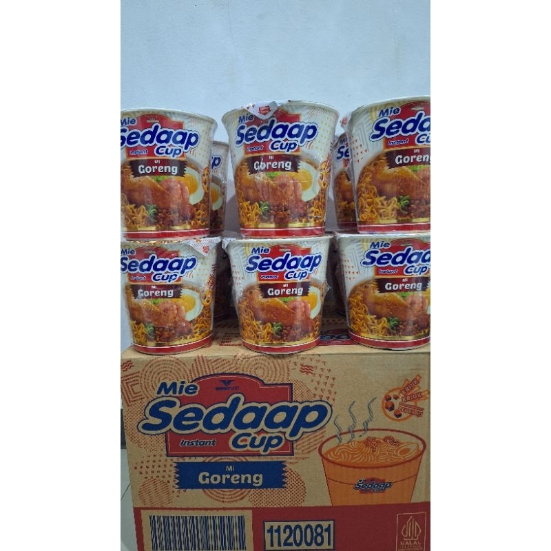 

Mie sedaap cup goreng / cup selection