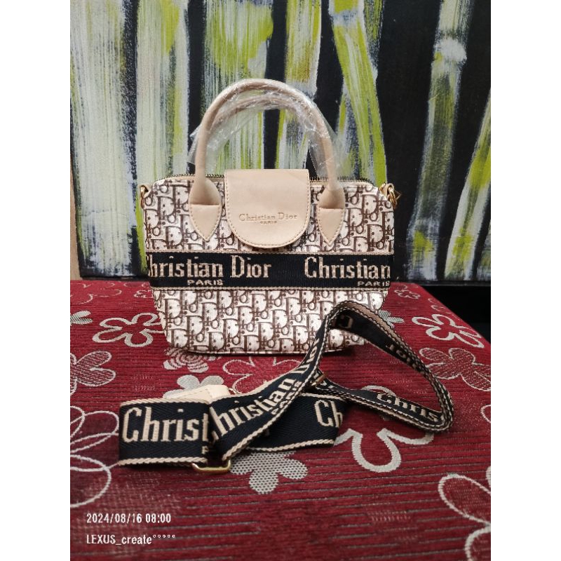 tas tote tas selempang mini dior