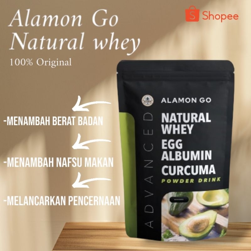 

[COD]Susu penambah berat badan/Suplemen penambah berat badan/Alamon Go Natural way