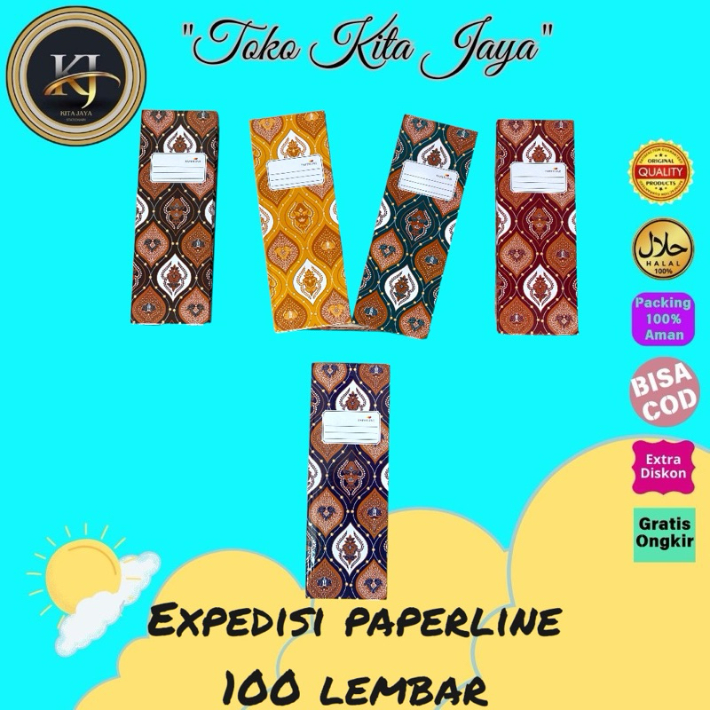

Buku expedisi paperline 100 lembar