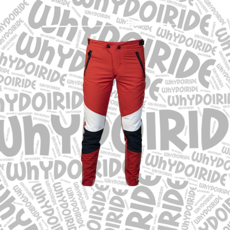 Celana Sepeda Warna Merah/Celana Sepeda Downhill/Celana Sepeda MTB