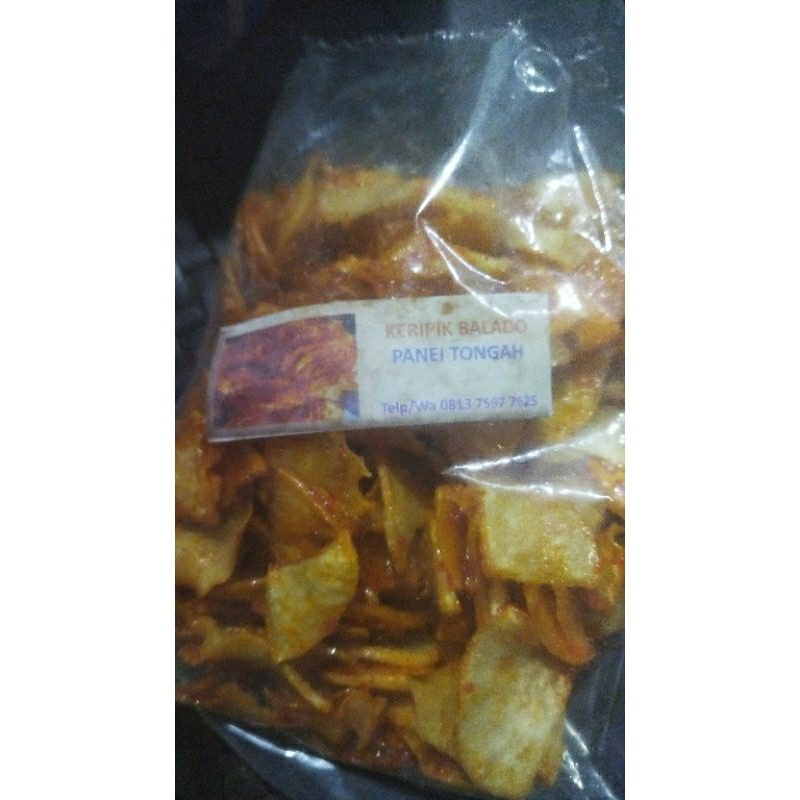 

KERIPIK SINGKONG BALADO PANEI TONGAH