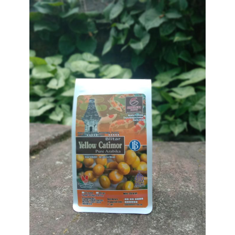 

KOPI ARABIKA YELLOW CATURA 250 GRAM || ROAST BEAN || BUBUK