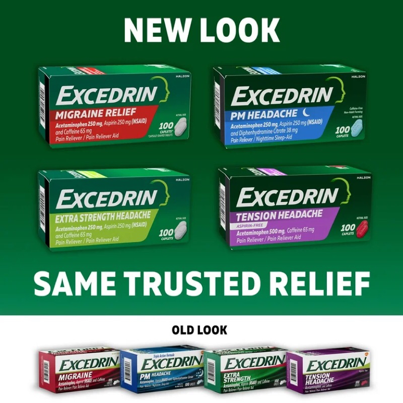 Excedrin USA Tension Headache Reliever