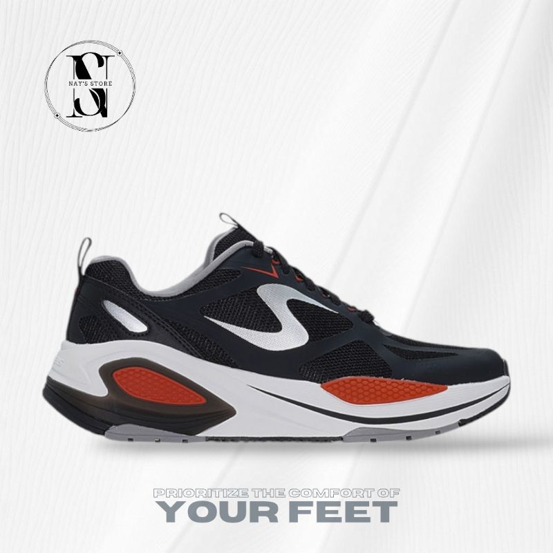 Sepatu Sneakers Pria SKECHERS FUTURE SPORT - Black