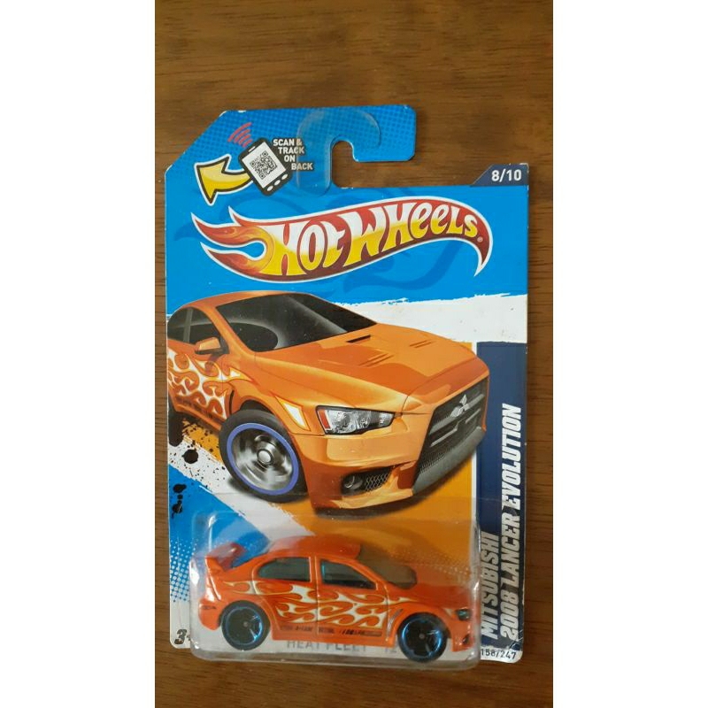 Hot Wheels Mitsubishi Lancer Evo