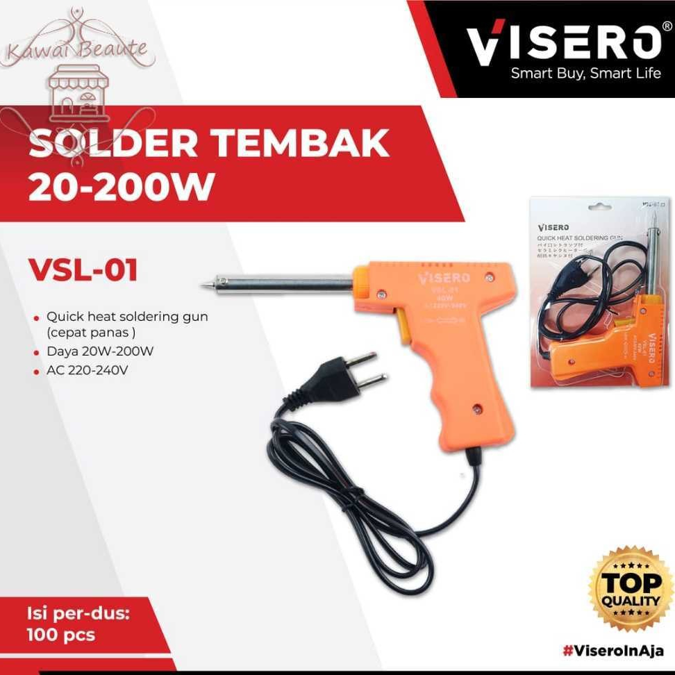 Solder Tembak Visero / Itami SG-20 / Solder Tembak / Solder Gun Itami SG-20 - 20W-200W/40W