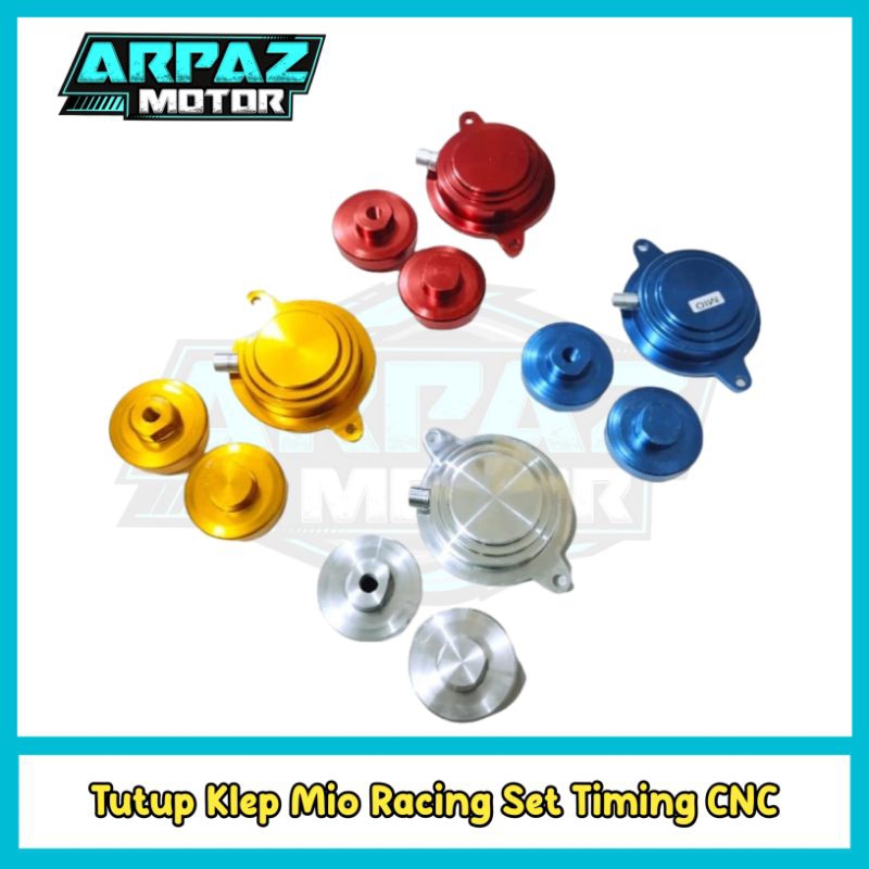 Tutup Klep Mio Racing Set Tutup Timing Mio Bahan CNC