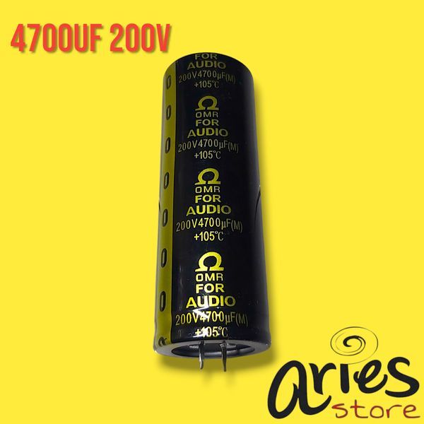 ELCO 4700uf 200v OMR FOR AUDIO