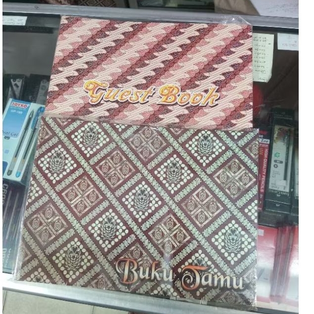 

Buku Tamu / Buku catatan acara nikah dll