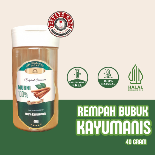 

TERTATA RASA KAYU MANIS | KAYU MANIS BUBUK | 100% AUTHENTIC