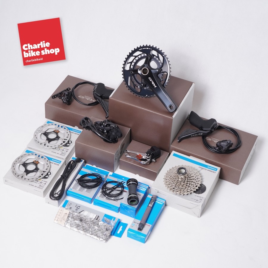 Groupset SHIMANO GRX RX825 Di2 2x12 Speed - Groupset Gravel