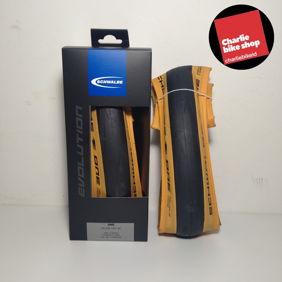 Schwalbe One 16x1.35 35-349 Ban Luar BROMPTON 3SIXTY PIKES TRIFOLD