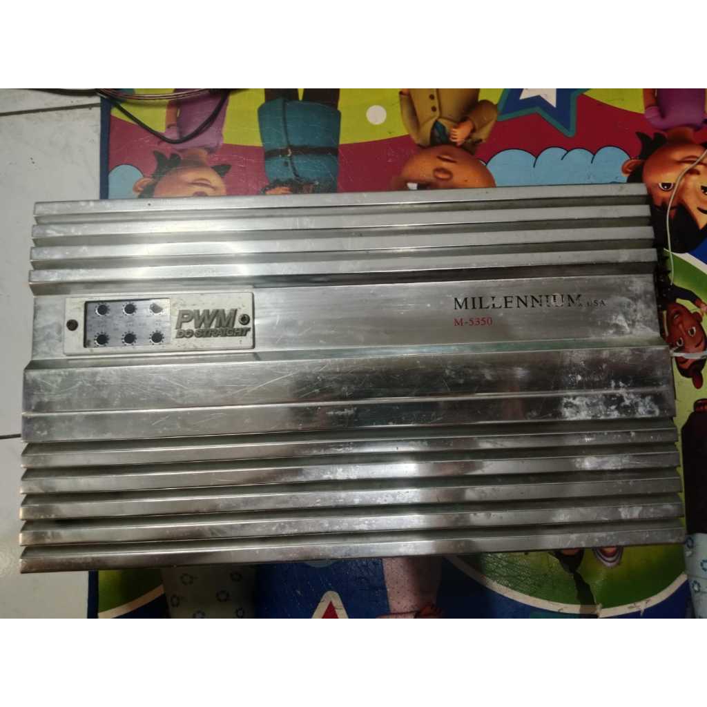 Power Millenium M-5350. 5 Channel. Power amplifier audio mobil. Power Bekas.