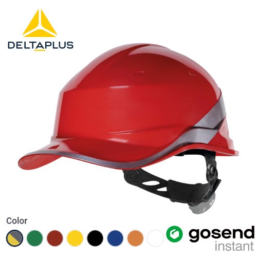 Helm Safety Delta Plus Merah / Helm Safety Venitex Delta Plus Original / Helm Safety Proyek Murah