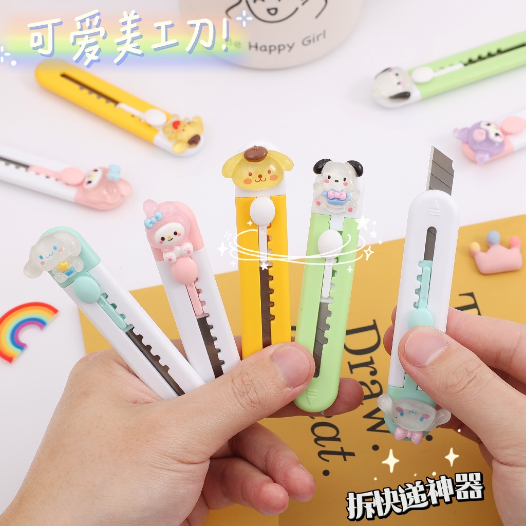 

Cutter Lucu Motif Cinnamoroll Melody Kurumi Sanrio Warna Pastel U004
