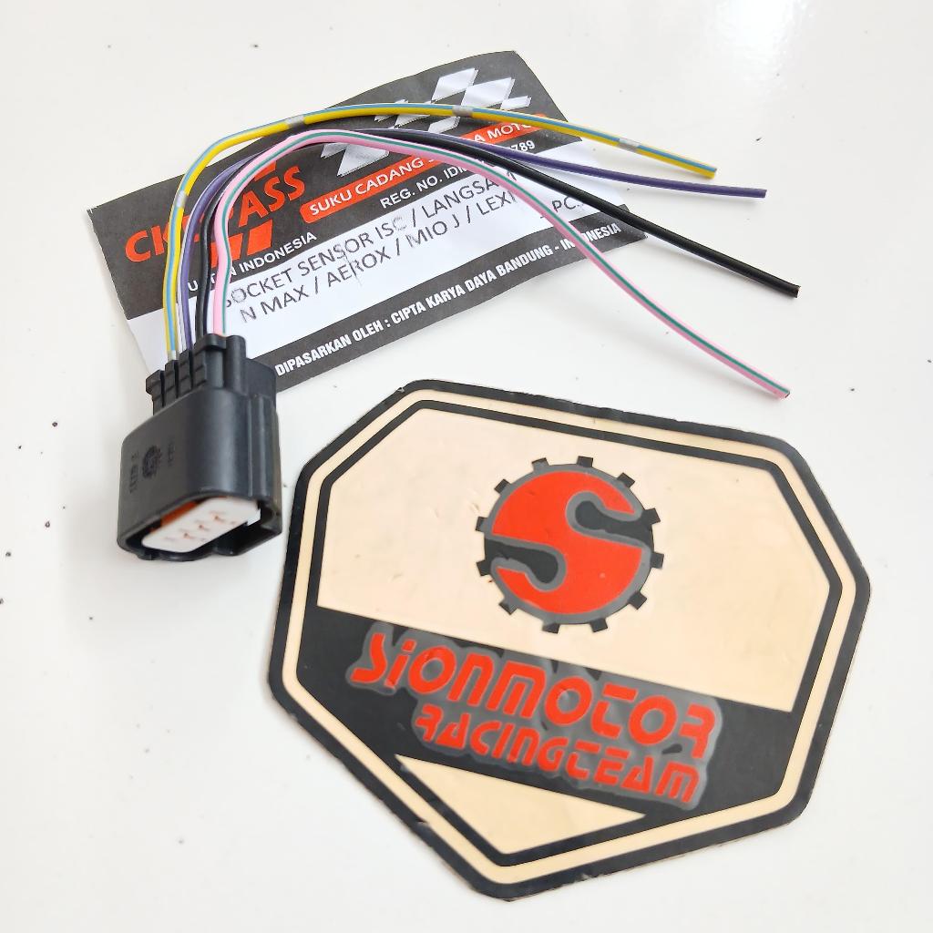 Soket / Socket Sensor ISC / Langsam Yamaha  Nmax / Aerox / Mio J / Lexi Ckdpass