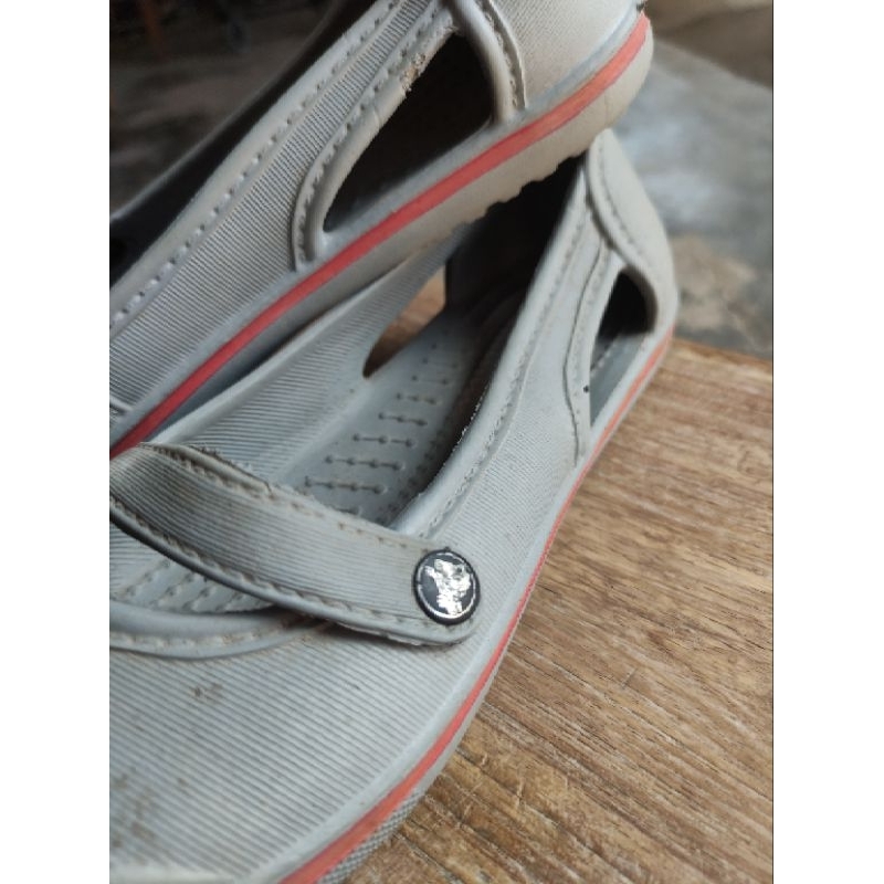 sandal wanita crocs ori