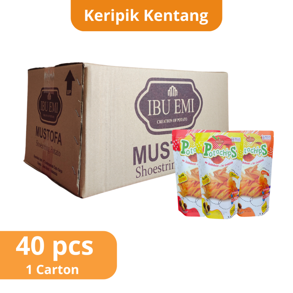 

Ibu Emi - Paket Reseller Potachips 40pcs