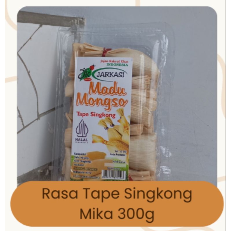 

Madu Mongso 300g (12pcs) Rasa Original, Kacang Hijau, Kacang Tanah, Ketan Hitam, Tape Singkong