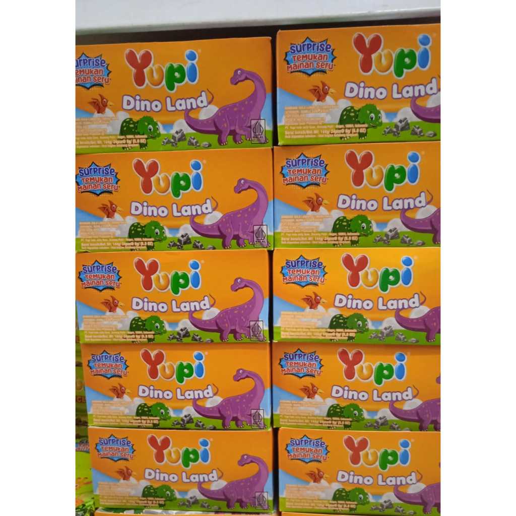 

YUPI DINOLAND 24 sachet per box