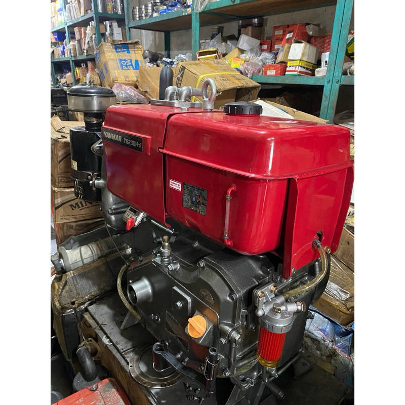 MESIN DIESEL PENGGERAK SERBAGUNA YANMAR 23PK TS 230H DI MESIN TARIK (SECOND)