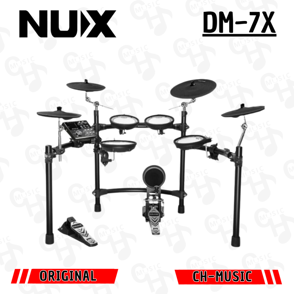 Nux DM7X Portable Digital Electronic Drum Kit Nux DM-7X