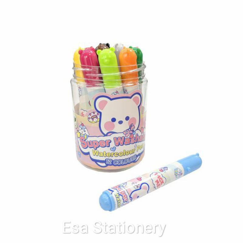 

M&G Superwashable Watercolourpen 12Colours