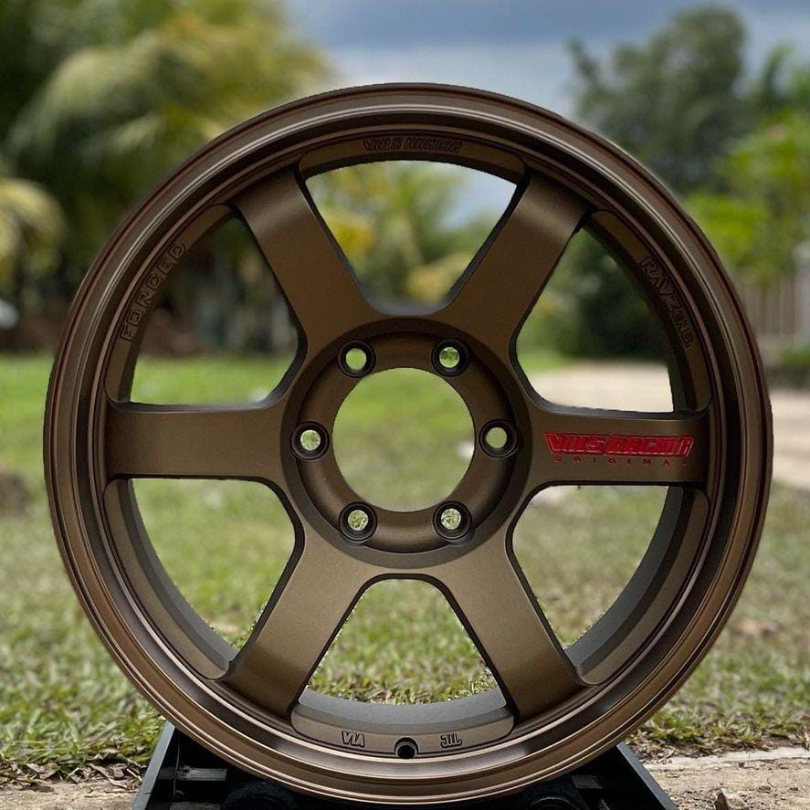 velg mobil r18 TE37 PROGRESSIVE velg ring 18 ford ranger ford everest