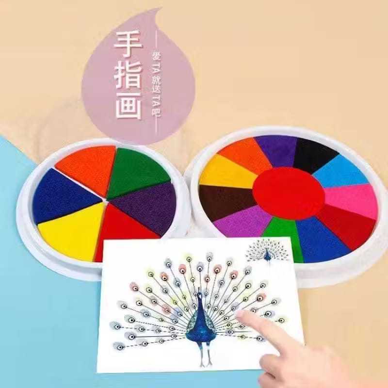 

Cat Lukis Anak / Jari / Tangan / Busa Cap / Stempel / Finger / Hand / Stamp Painting / Washable