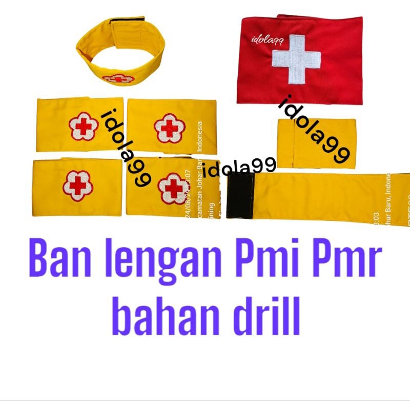 Ban lengan Pmi/ban lengan Pmr/Ban lengan logo