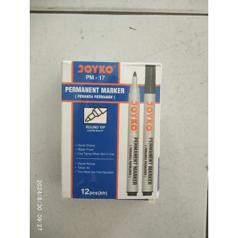 

spidol papan tulis permanen hitam