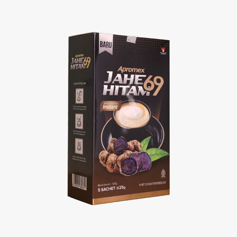 

Apromex 68 JAHE HITAM 5 sachet