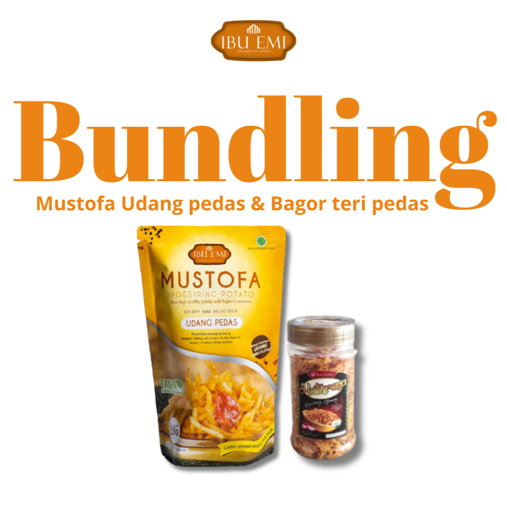 

Ibu Emi - Paket Bundling Mustofa & Bawang Goreng