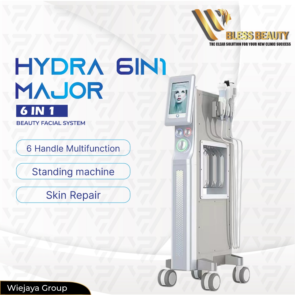Hydra 6In1 Major Alat Facial Standing Multifungsi Membersihkan Mencerahkan Wajah